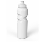Altitude Riviera Plastic Water Bottle - 500ml Solid White